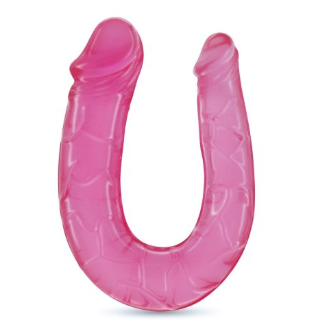 Podwójne dildo Crushious Double Trouble różowe 27 cm