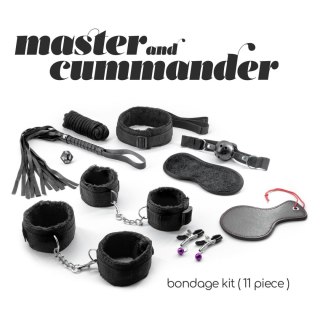 Zestaw bondage Crushious Master & Cummander 11 elementów