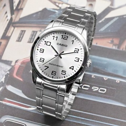 Casio ZEGAREK MĘSKI CASIO MTP-V001D-7BUDF (zd107a) + BOX