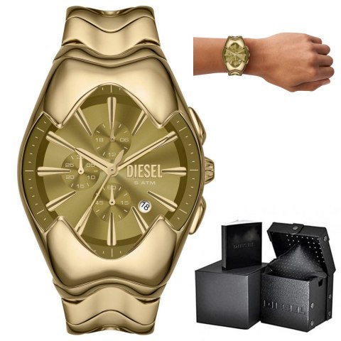 Diesel ZEGAREK MĘSKI DIESEL MERCURIAL METAMORPH CHRONOGRAPH DZ4681 + BOX