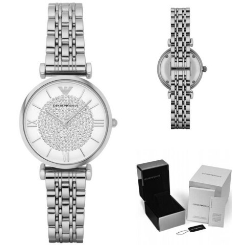 Emporio Armani ZEGAREK DAMSKI EMPORIO ARMANI AR1925 - GIANNI T-BAR (zi505a)