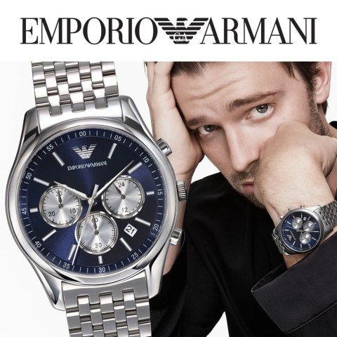 Emporio Armani ZEGAREK MĘSKI EMPORIO ARMANI AR11582 ANTONIO (zi116a)