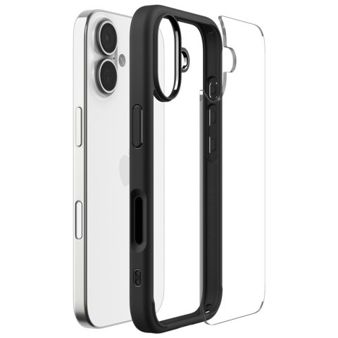 Etui case plecki na iPhone 17 Ultra Hybrid - czarny mat