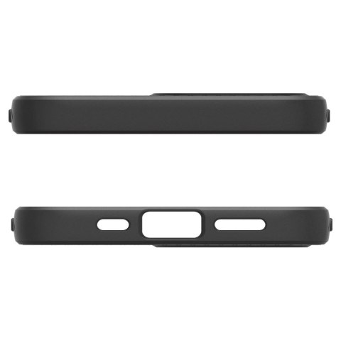 Etui ochronne na iPhone 16e Spigen Liquid Air - czarny mat