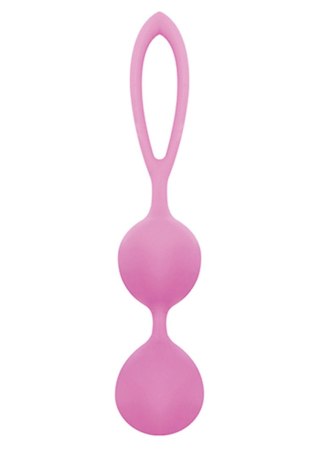 Kulki silikonowe Toyz4lovers różowe 17 cm