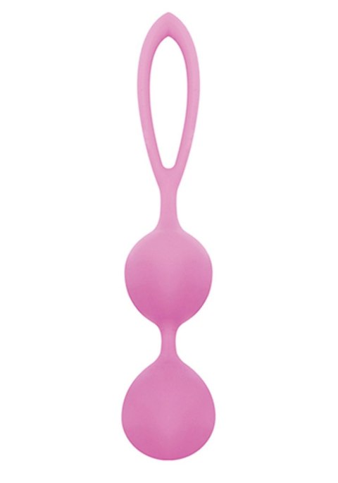 Kulki silikonowe Toyz4lovers różowe 17 cm