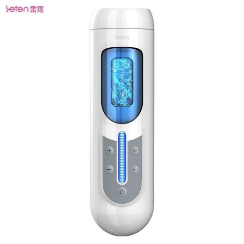 Masturbator wibrujący Leten A380 biały USB 31 cm