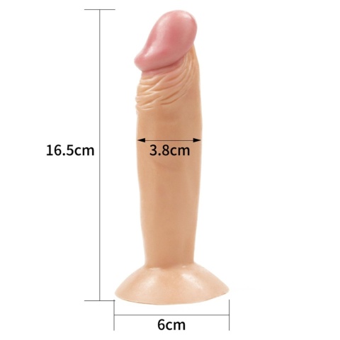 6" Enduro Blaster Realistic Dong Flesh