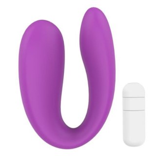 Stymulator silikonowy Play Together Toyz4lovers fioletowy 6,8 cm