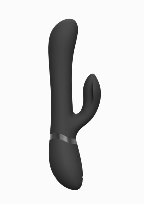 Wibrator króliczek silikonowy Vive Chou czarny USB