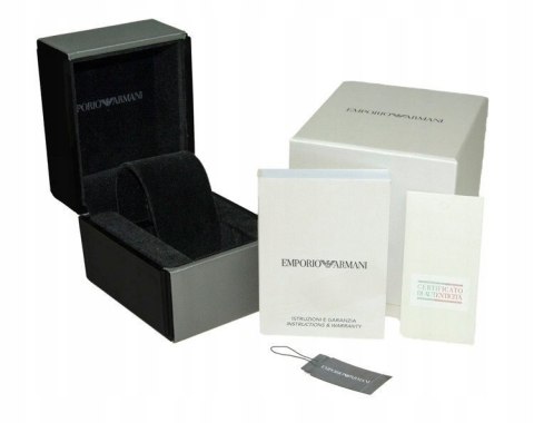 Emporio Armani ZEGAREK MĘSKI EMPORIO ARMANI AR1452 - CERAMICA