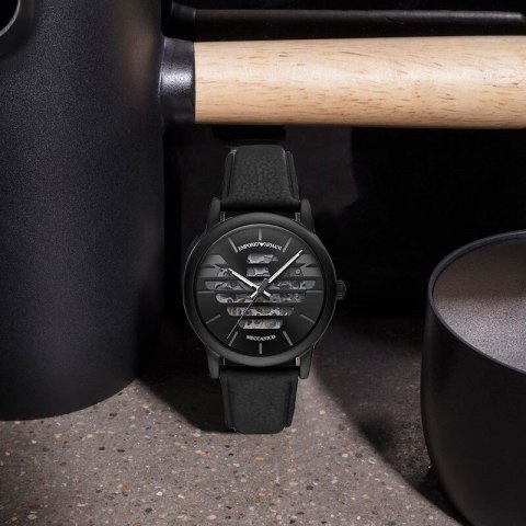 Emporio Armani ZEGAREK MĘSKI EMPORIO ARMANI LUIGI AUTOMATIC AR60032 + BOX (zi062a)