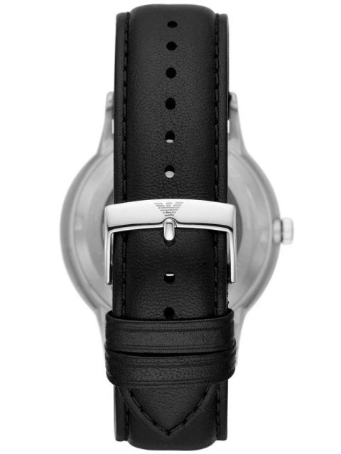 Emporio Armani Zegarek męski EMPORIO ARMANI SKELETON AUTOMATIC AR60038 (zi055a)