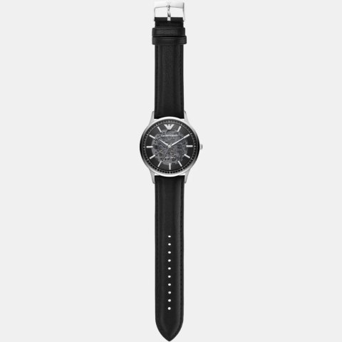 Emporio Armani Zegarek męski EMPORIO ARMANI SKELETON AUTOMATIC AR60038 (zi055a)
