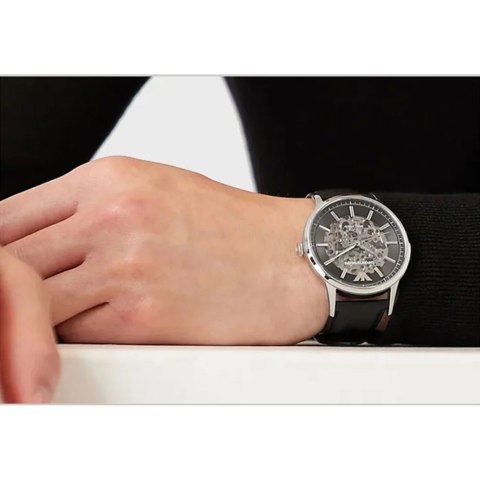 Emporio Armani Zegarek męski EMPORIO ARMANI SKELETON AUTOMATIC AR60038 (zi055a)