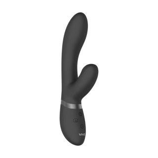 Wibrator króliczek pulsacyjny Vive Kyra czarny USB 21 cm