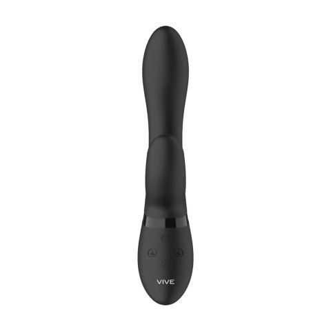 Wibrator króliczek pulsacyjny Vive Kyra czarny USB 21 cm