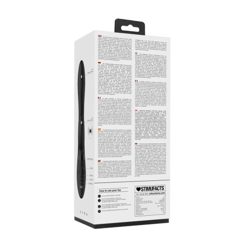Wibrator króliczek pulsacyjny Vive Kyra czarny USB 21 cm