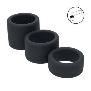 Rozciągacz moszny silikonowy Levelz Level 1 czarny S M L
