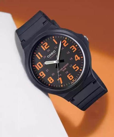 Casio ZEGAREK MĘSKI CASIO MW-240-4B (zd166f) - KLASYKA + BOX