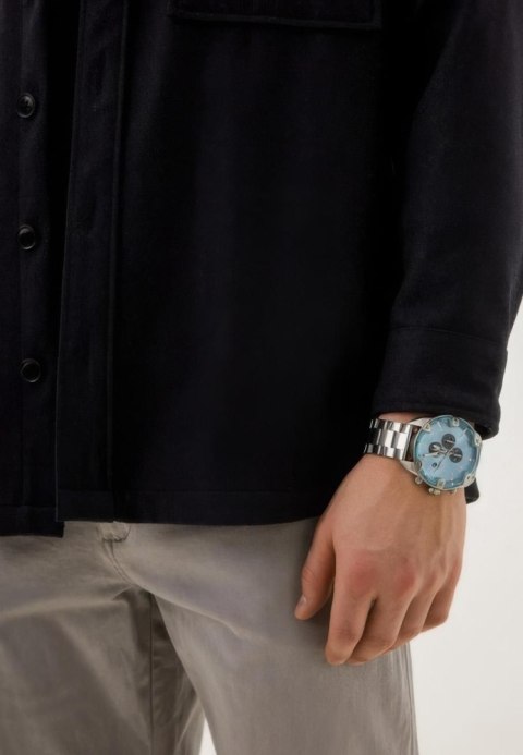 Diesel ZEGAREK MĘSKI DIESEL Spiked Chronograph DZ4655 + BOX