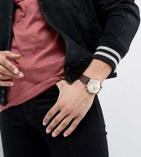 Emporio Armani ZEGAREK MĘSKI EMPORIO ARMANI AR11106 - AVIATOR (zi019c)
