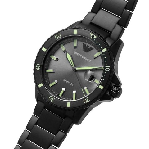 Emporio Armani ZEGAREK MĘSKI EMPORIO ARMANI AR11398 - DIVER (zi048a)