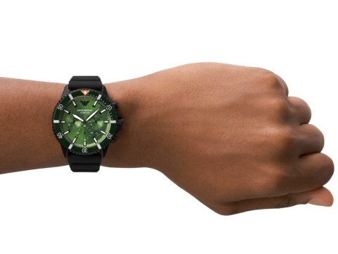 Emporio Armani ZEGAREK MĘSKI EMPORIO ARMANI AR11463 - DIVER (zi032a)