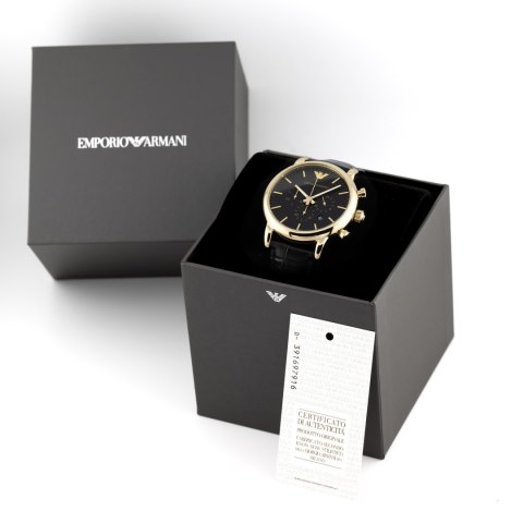 Emporio Armani ZEGAREK MĘSKI EMPORIO ARMANI AR1917 CLASSIC CHRONO (zi059a)