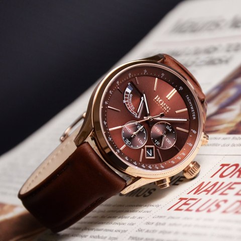 Hugo Boss ZEGAREK MĘSKI HUGO BOSS 1513605 GRAND PRIX (zh047a)