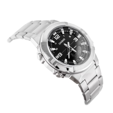 Casio ZEGAREK MĘSKI CASIO AMW-870D-1AVDF + BOX