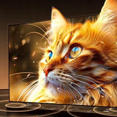 Kabel przewód HDMI do telewizorów monitorów projektorów 8K 60Hz 1m - czarny