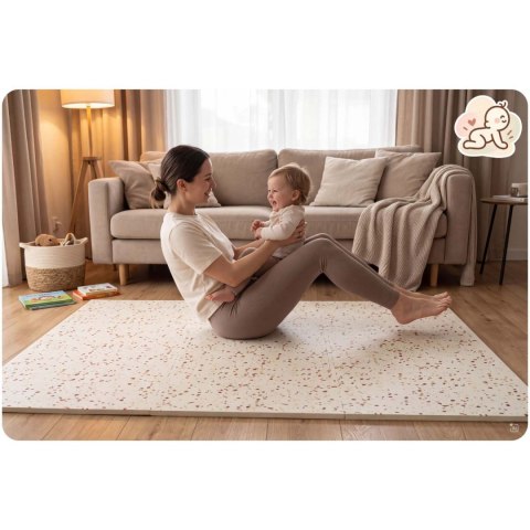Mata piankowa puzzle 175x118cm Ricokids 6 szt gruba