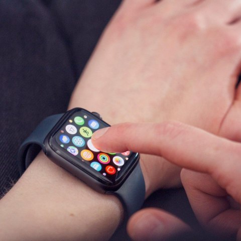 Szkło hartowane 9H z ramka na cały ekran Apple Watch Ultra 49mm