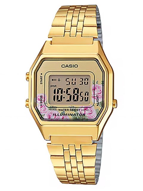 Casio ZEGAREK DAMSKI CASIO LA680WGA-4C (zd631d) + BOX