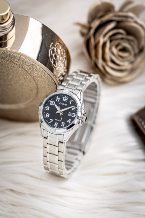 Casio ZEGAREK DAMSKI CASIO LTP-1308D-1B (zd605a) + BOX