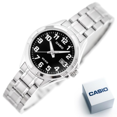 Casio ZEGAREK DAMSKI CASIO LTP-1308D-1B (zd605a) + BOX