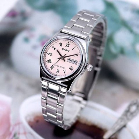 Casio ZEGAREK DAMSKI CASIO LTP-V006D-4B (zd587k) + BOX