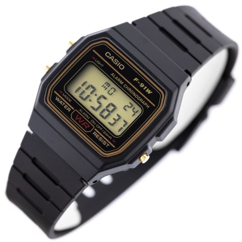 Casio ZEGAREK MĘSKI CASIO F-91WG-9QDF + BOX