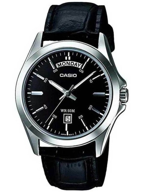 Casio ZEGAREK MĘSKI CASIO MTP-1370L-1A (zd116b) + BOX
