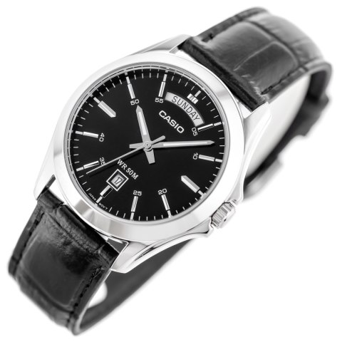 Casio ZEGAREK MĘSKI CASIO MTP-1370L-1A (zd116b) + BOX
