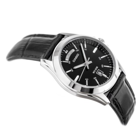 Casio ZEGAREK MĘSKI CASIO MTP-1370L-1A (zd116b) + BOX