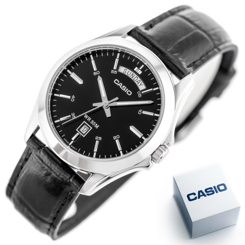 Casio ZEGAREK MĘSKI CASIO MTP-1370L-1A (zd116b) + BOX