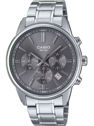 Casio ZEGAREK MĘSKI CASIO MTP-E515D-8AV (zd265c) + BOX