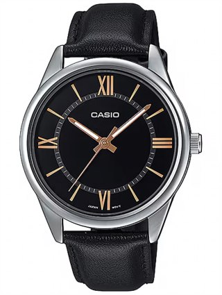 Casio ZEGAREK MĘSKI CASIO MTP-V005L-1B5 + BOX (zd225b)