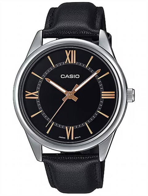 Casio ZEGAREK MĘSKI CASIO MTP-V005L-1B5 + BOX (zd225b)