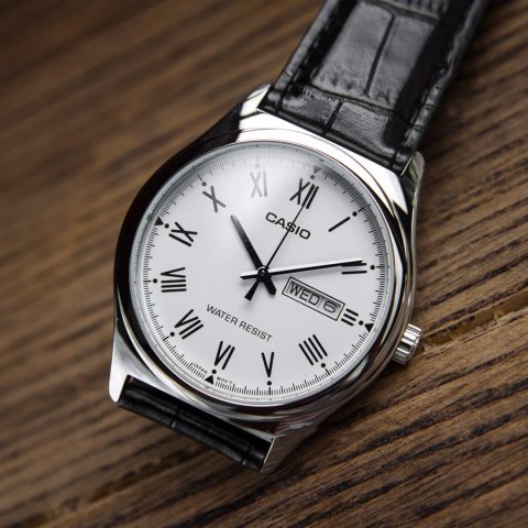 Casio ZEGAREK MĘSKI CASIO MTP-V006L-7B (zd210b) + BOX