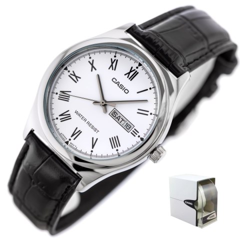 Casio ZEGAREK MĘSKI CASIO MTP-V006L-7B (zd210b) + BOX