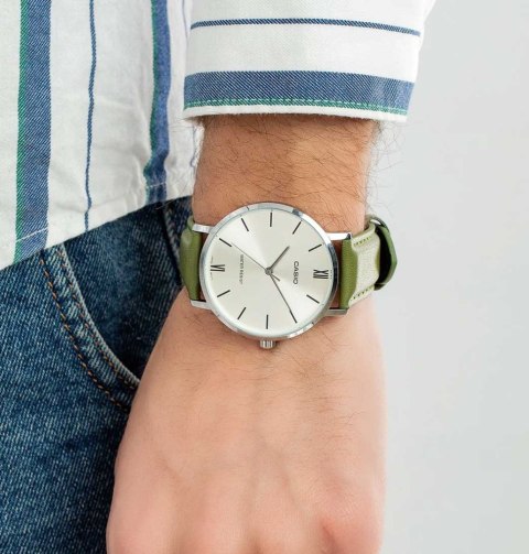 Casio ZEGAREK MĘSKI CASIO MTP-VT01L-3B + BOX