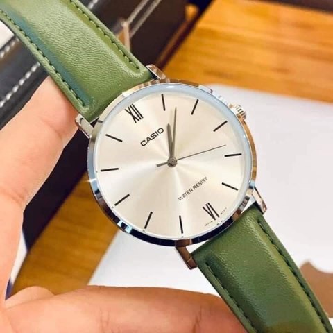 Casio ZEGAREK MĘSKI CASIO MTP-VT01L-3B + BOX